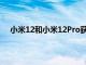 小米12和小米12Pro獲得基于安卓13的MIUI13測試版