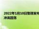 2022年1月10日整理發布：全國CPI數據鮮菜價格顯著回調豬肉沖高回落