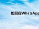 如何在WhatsApp上阻止報告和刪除垃圾郵件