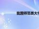 我國師范類大學眾多到底應該如何選擇