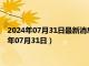 2024年07月31日最新消息：天乙銀飾今日銀價多少一克（2024年07月31日）