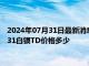 2024年07月31日最新消息：白銀T+D今日走勢如何 2024年7月31白銀TD價格多少