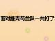 面對捷克荷蘭隊一共打了21場比賽輸掉12場大賽淘汰賽不勝