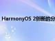 HarmonyOS 2創新的分布式技術可以讓用戶自由組合硬件