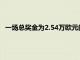 一場總獎金為2.54萬歐元的五星級1.45米特殊兩段賽結束爭奪