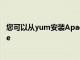 您可以從yum安裝Apache或者從源代碼下載并安裝Apache
