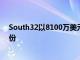 South32以8100萬美元收購加拿大亞利桑那礦業公司的股份