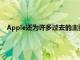 Apple還為許多過去的主要獲獎者提供折扣這是所提供的清單