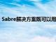 Sabre解決方案既可以用作員工桌面上的自助服務(wù)應(yīng)用程序