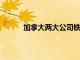 加拿大兩大公司鐵路網(wǎng)停運(yùn)，加政府緊急介入