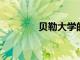 貝勒大學(xué)的新前門框起來了