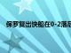 保羅復出快船在0-2落后的情況下就只能寄希望于喬治了