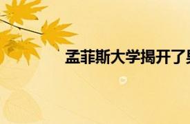 孟菲斯大學(xué)揭開了男子籃球項(xiàng)目的新家園