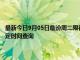 最新今日9月05日臨汾周二限行尾號、限行時間幾點到幾點限行限號最新規定時間查詢