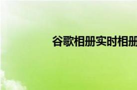 谷歌相冊實時相冊有限制谷歌沒有提到