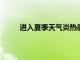 進入夏季天氣炎熱很多人會出現食欲不振的情況