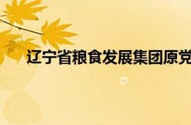 遼寧省糧食發(fā)展集團原黨委常委曲天斌接受審查調查