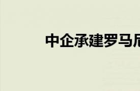 中企承建羅馬尼亞光伏項目開工