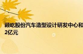 顥屹股份汽車造型設(shè)計研發(fā)中心和物理模型生產(chǎn)基地項目開工，總投資約1.2億元