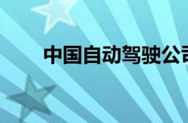 中國自動駕駛公司小馬智行赴美IPO