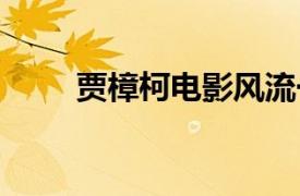 賈樟柯電影風(fēng)流一代定檔11月22日