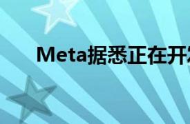 Meta據悉正在開發人工智能搜索引擎