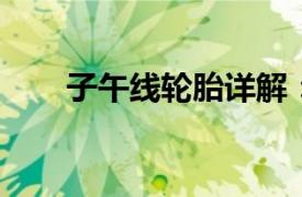 子午線輪胎詳解：定義、特點與應用