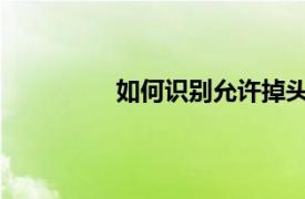 如何識別允許掉頭的路口：一張圖解析