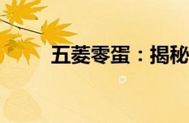 五菱零蛋：揭秘背后的故事與秘密